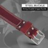 FUERI Leather Tool belt Maroon