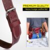 FUERI Leather Tool belt Maroon