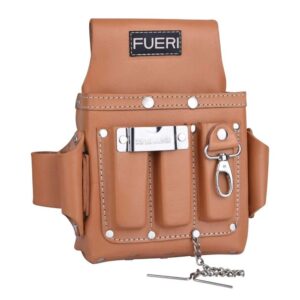 Professional 4 Pocket Electrician Tool Pouch Tool Bag Tool Kit Tan