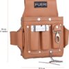 Professional 4 Pocket Electrician Tool Pouch Tool Bag Tool Kit Tan