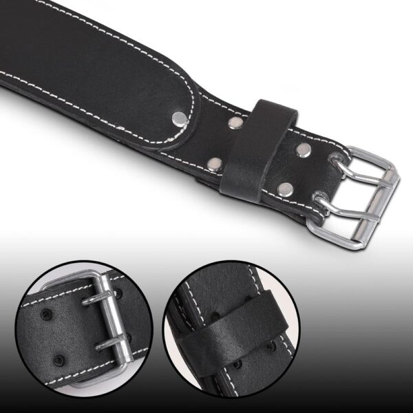 FUERI Premium Grain Leather Tool Work belt Black