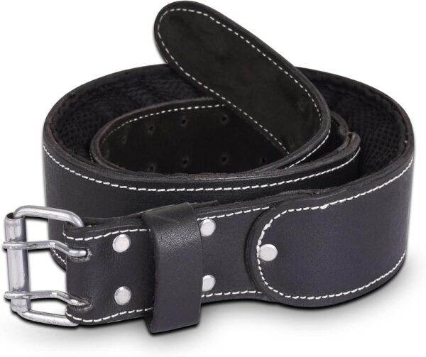 FUERI Premium Grain Leather Tool Work belt Black