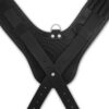 FUERI Tool Belt Suspender with 4 Detachable D-Loop Black