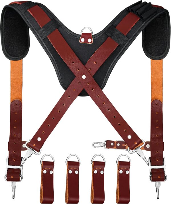 Technicians Tool Belt with Suspenders